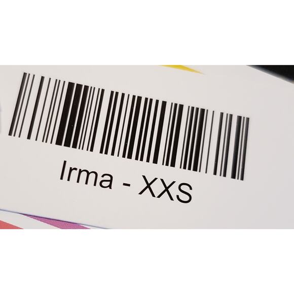 LuLaRoe Irma Women's Black Aztec print High-Lo Scoop neck Top, XX-Small, New - Picture 7 of 7